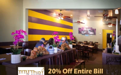 Delicious Thai Food with 20% Discount